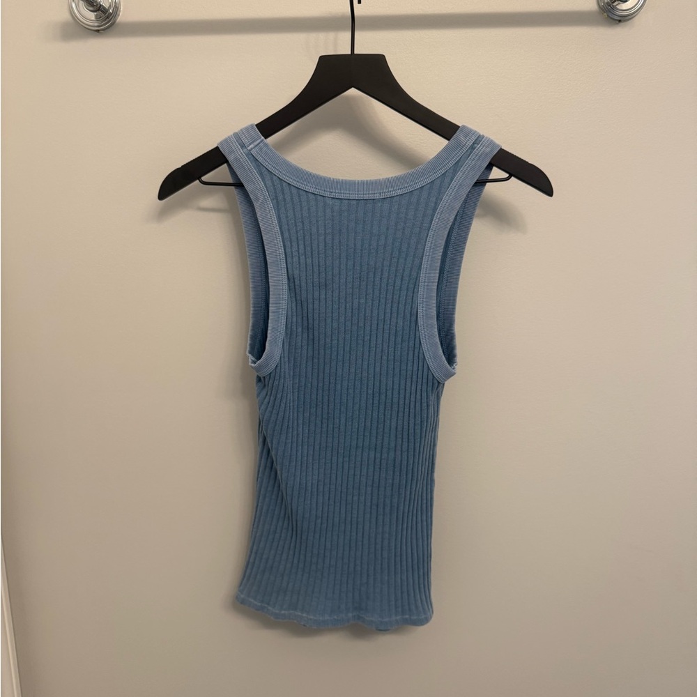 Project Social T Light Blue Ribbed Tee - Picture 2 of 3
